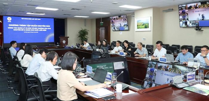 Việc cập nhật kịp thời các quy định mới, nhận diện đầy đủ các rủi ro pháp lý và nâng cao chất lượng công tác quản lý môi trường là yêu cầu cấp thiết đối với EVN. Ảnh: Diệp Anh/Bnews/Vnanet.vn
