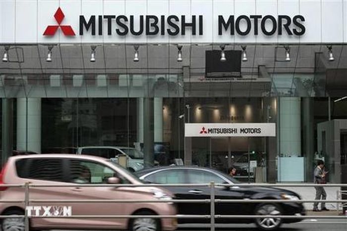 Trụ sở Mitsubishi Motors tại Tokyo, Nhật Bản. Ảnh: AFP/TTXVN