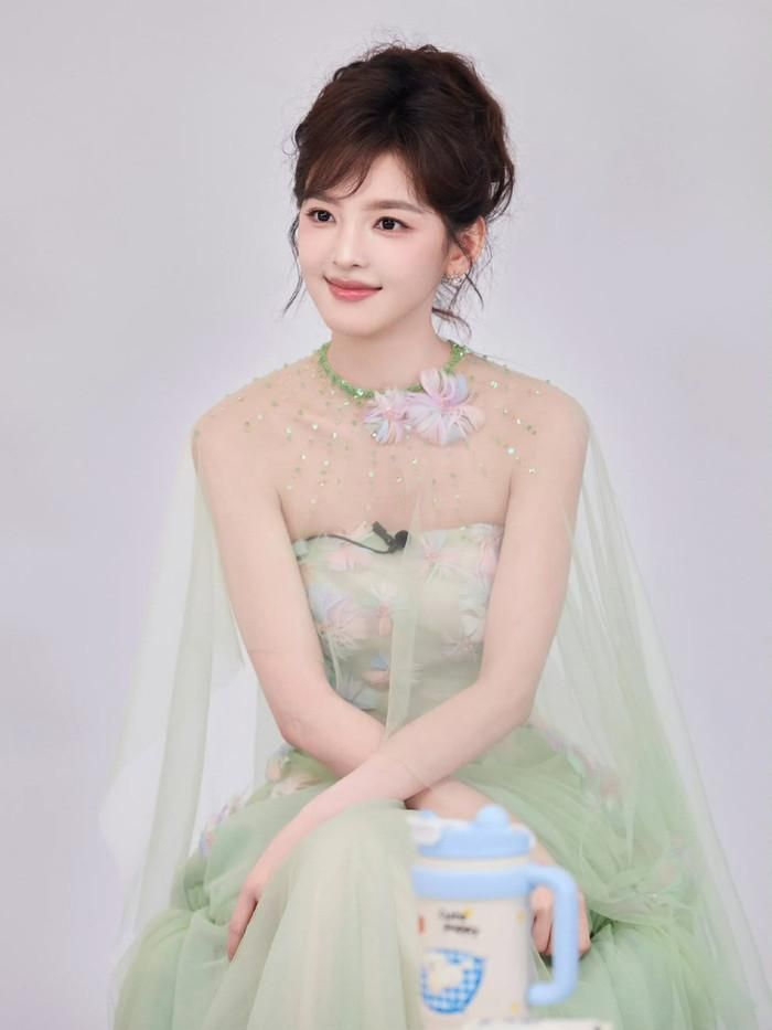Chương Nhược Nam từng bước khẳng định vị thế trên màn ảnh rộng. Ảnh: Weibo