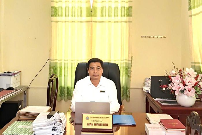 Ông Trần Thanh Hiền - Chánh án TAND khu vực 4 - Cà Mau