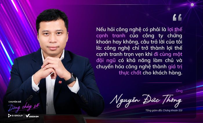 Câu chuyện SSI chuyển hóa công nghệ thành giá trị thực chất hẳn sẽ rất thú vị. Mong ông có thể chia sẻ?