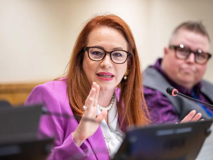 Cựu Chủ tịch Đại hội đồng Liên hợp quốc và cựu Ngoại trưởng Ecuador - bà María Fernanda Espinosa. Ảnh: Reuters.