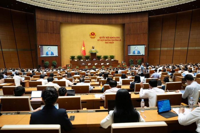 Quang cảnh Phiên họp. Nguồn ảnh: Cổng thông tin điện tử Quốc hội