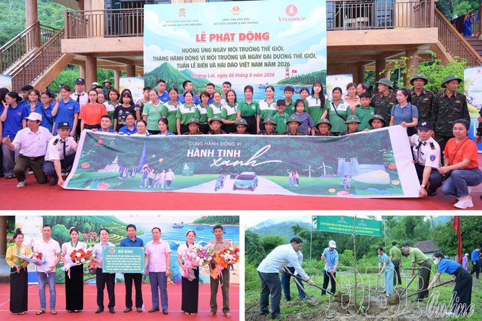 Lễ phát động hưởng ứng Ngày môi trường thế giới, Tháng hành động vì môi trường và Ngày đại dương thế giới, tuần lễ biển và hải đảo Việt Nam năm 2026.