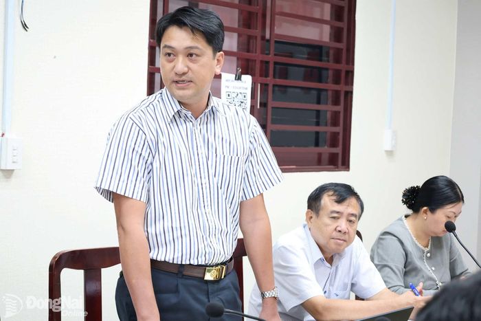 Các đại biểu phát biểu ý kiến tại buổi làm việc. Ảnh: Hồ Thảo