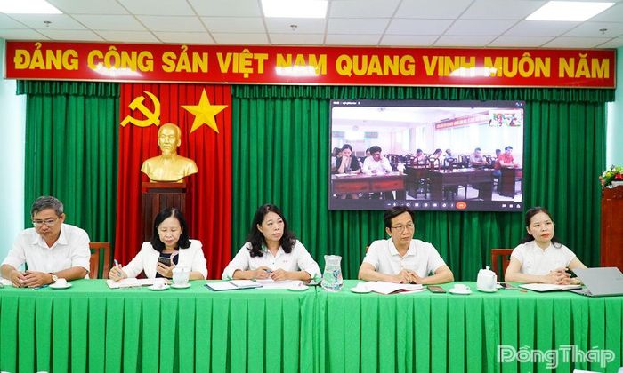 Ban Giám đốc Báo và phát thanh, truyền hình Đồng Tháp chủ trì cuộc họp triển khai kế hoạch ghi hình vòng Khởi động Gameshow "Tài tử miệt vườn" mùa 6.