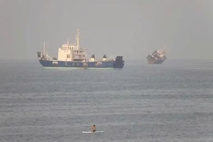  Các tàu thuyền ở eo biển Hormuz gần Bandar Abbas ở Iran. Ảnh: Hãng thông tấn Tây Á/Reuters 