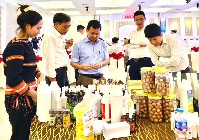  Các đơn vị hỗ trợ doanh nghiệp quảng bá sản phẩm, kết nối thị trường và mở rộng hoạt động kinh doanh. Ảnh: H.D 