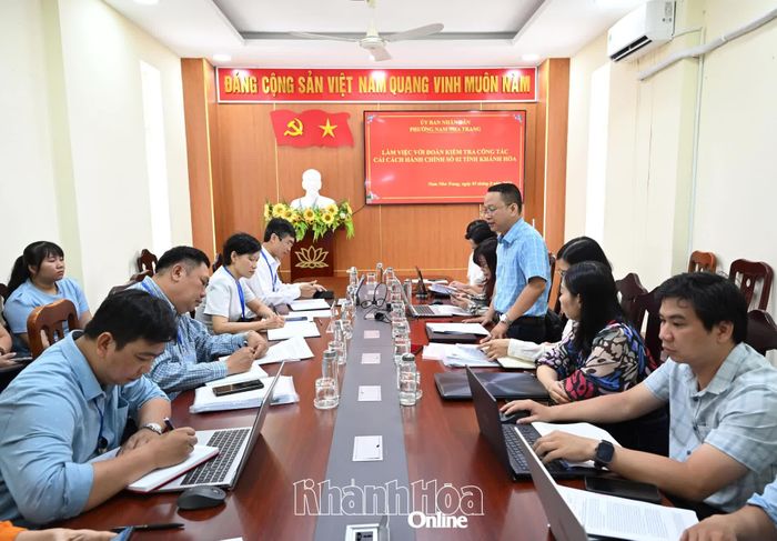 Đại diện đoàn kiểm tra kết luận.