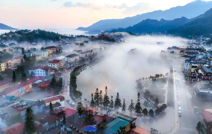 Khu du lịch Sa Pa hôm nay. Ảnh: Ngọc Bằng.