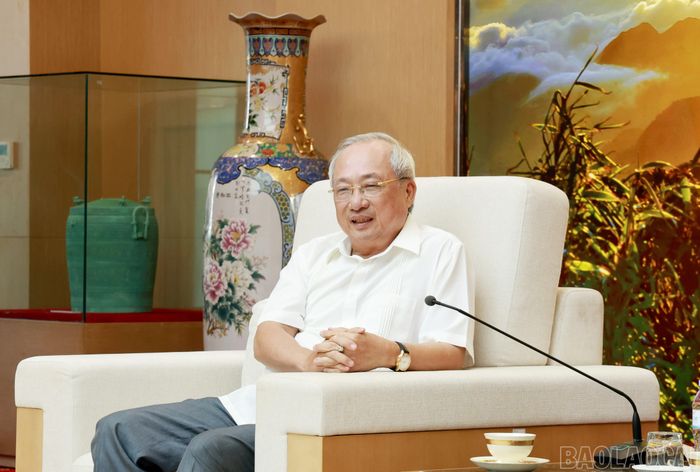 Chủ tịch Hội Hữu nghị Việt Nam - Thái Lan Nguyễn Văn Thành đánh giá cao công tác chuẩn bị của Lào Cai.