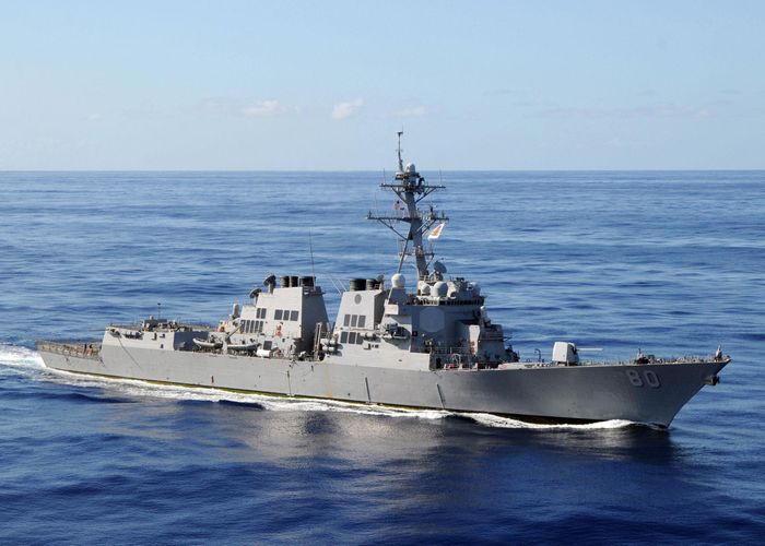 USS Roosevelt (DDG-80) thuộc lớp tàu khu trục mang tên lửa Arleigh Burke. Ảnh: Wikipedia