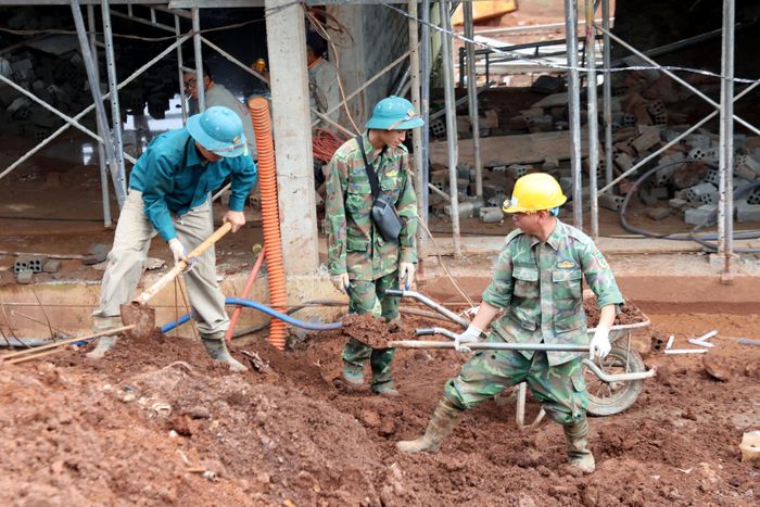 Sự tham gia hỗ trợ của hơn 400 cán bộ, chiến sĩ góp phần tô thắm phẩm chất, hình ảnh Bộ đội Cụ Hồ