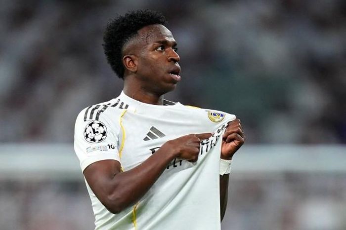 Vinicius chưa gia hạn hợp đồng với Real Madrid. Ảnh: Getty Images.