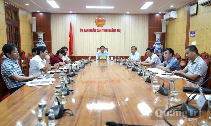 Quang cảnh buổi làm việc - Ảnh: T.Đ