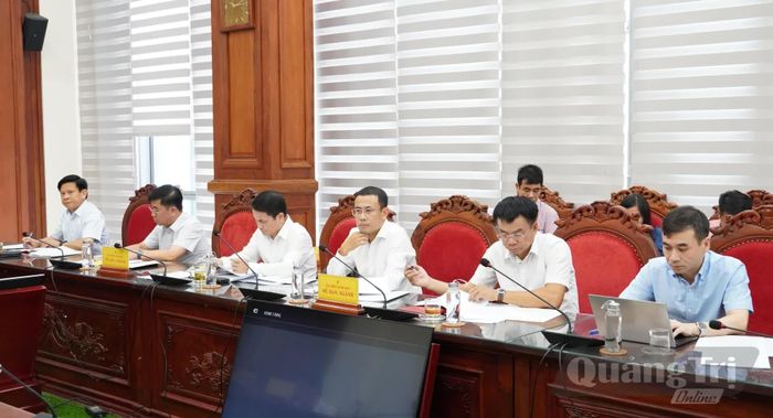 Đại biểu tham dự buổi làm việc - Ảnh: Q.V