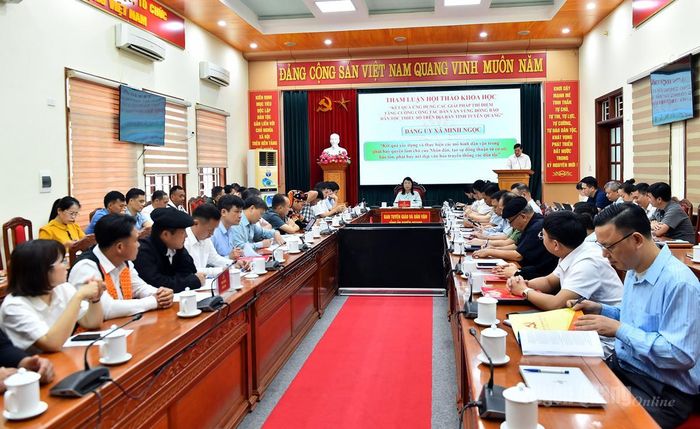 Toàn cảnh hội thảo.