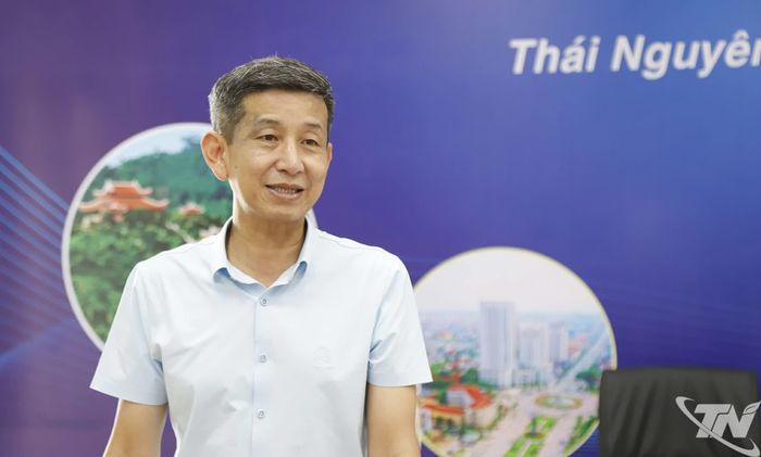 Đồng chí Nguyễn Danh Hoàng Việt, Cục trưởng Cục Thể dục thể thao Việt Nam phát biểu tại buổi khảo sát.