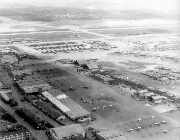 Căn cứ sân bay Biên Hòa năm 1968- Ảnh : Wikipedia 
