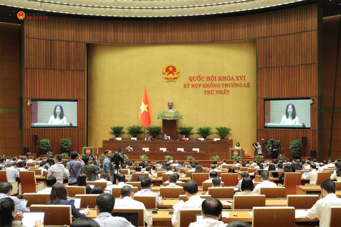 Quang cảnh Phiên họp. Ảnh: Hồ Long
