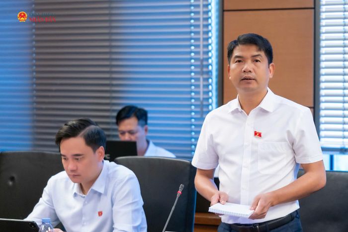 ĐBQH Vũ Văn Cường (Bắc Ninh) phát biểu