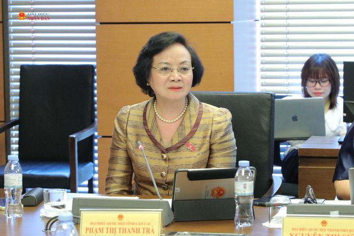 Phó Thủ tướng Chính phủ Phạm Thị Thanh Trà phát biểu