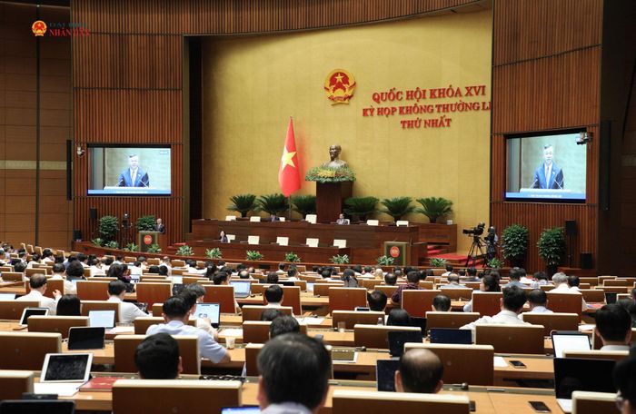 Quang cảnh phiên họp. Ảnh: Phạm Thắng