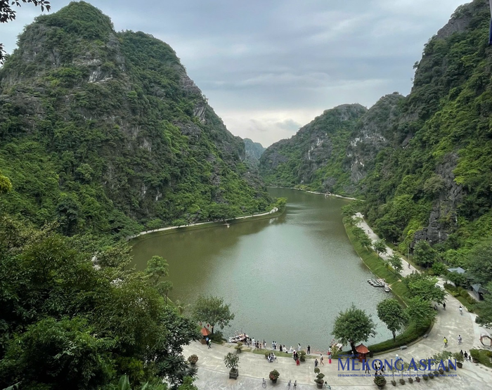 Tuyệt tình cốc, Ninh Bình. Ảnh: Thảo Ngân - Mekong ASEAN.