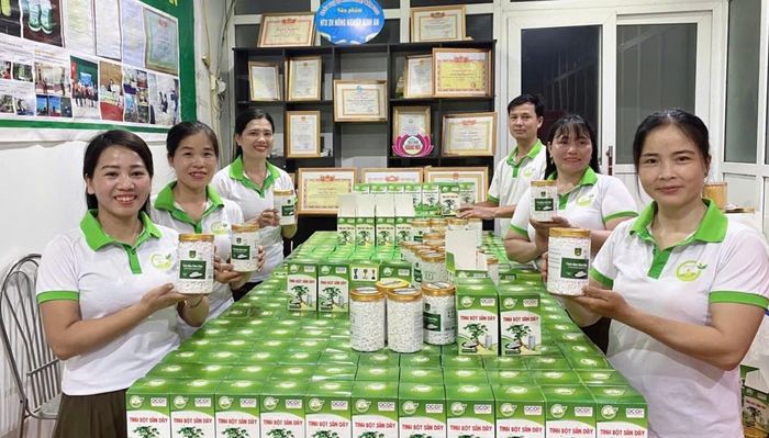 Hợp tác xã dịch vụ nông nghiệp tổng hợp Bình An đang từng bước khẳng định thương hiệu nhờ sự đồng hành của nguồn vốn tín dụng chính sách.