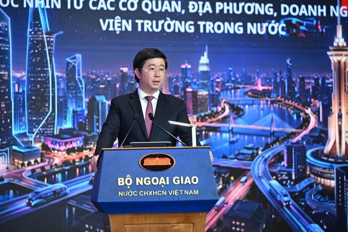 Thứ trưởng Bộ Khoa học và Công nghệ Bùi Hoàng Phương tại sự kiện. Ảnh: Bộ Khoa học và Công nghệ