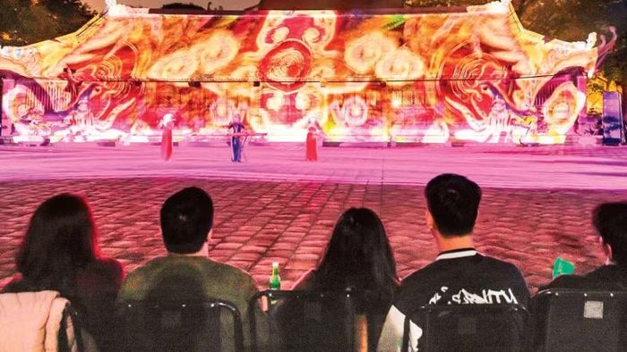 Công nghệ 3D mapping đổi mới cách kể chuyện di sản
