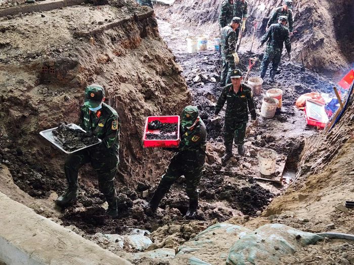 Đã quy tập được 209 hài cốt liệt sĩ tại Công viên Lê Thị Riêng.