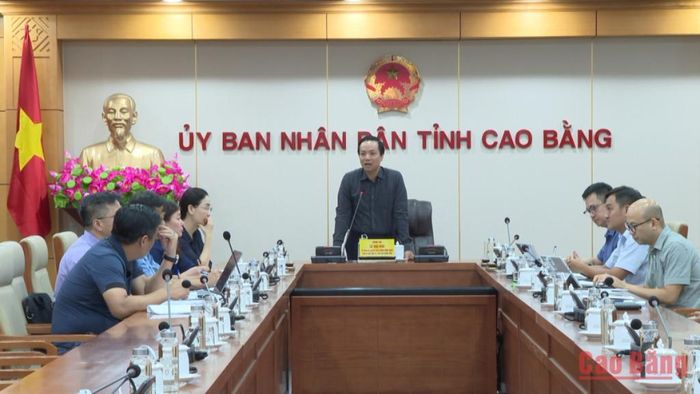 Đồng chí Lê Hải Hòa, Phó Bí thư Tỉnh ủy, Chủ tịch UBND tỉnh kết luận cuộc họp.