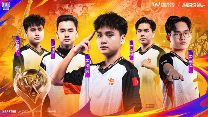 Team Flash là đại diện Việt Nam tham dự PUBG Mobile World Cup 2026. Ảnh: Esports World Cup