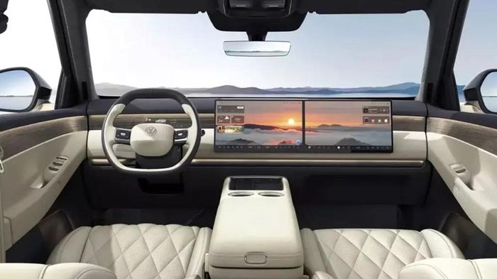 Thiết kế khoang lái của ID. Era 9X. Ảnh: Volkswagen