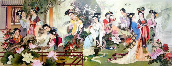 “Hồng Lâu Mộng” trở thành nguồn cảm hứng cho rất nhiều sáng tác nghệ thuật. Ảnh: XHS