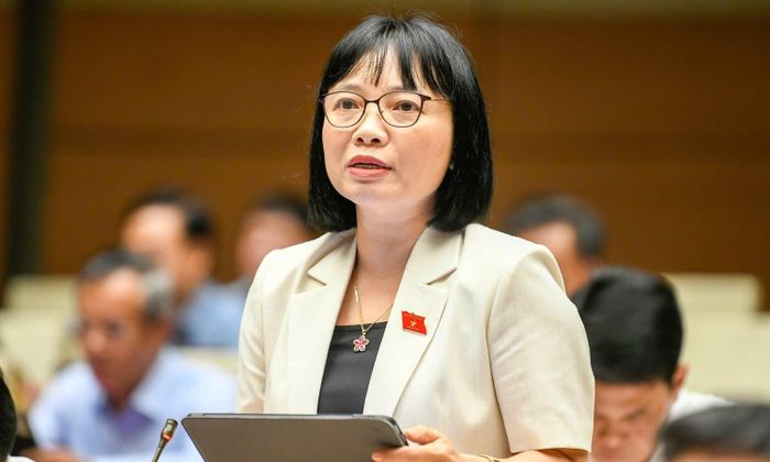 Đại biểu Nguyễn Thị Việt Nga (Đoàn Hải Phòng).