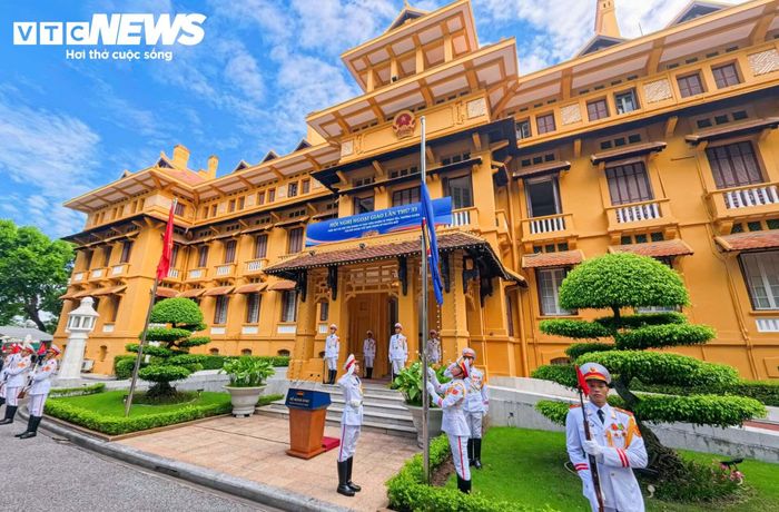 Trụ sở Bộ Ngoại giao. (Ảnh: Viên Minh)