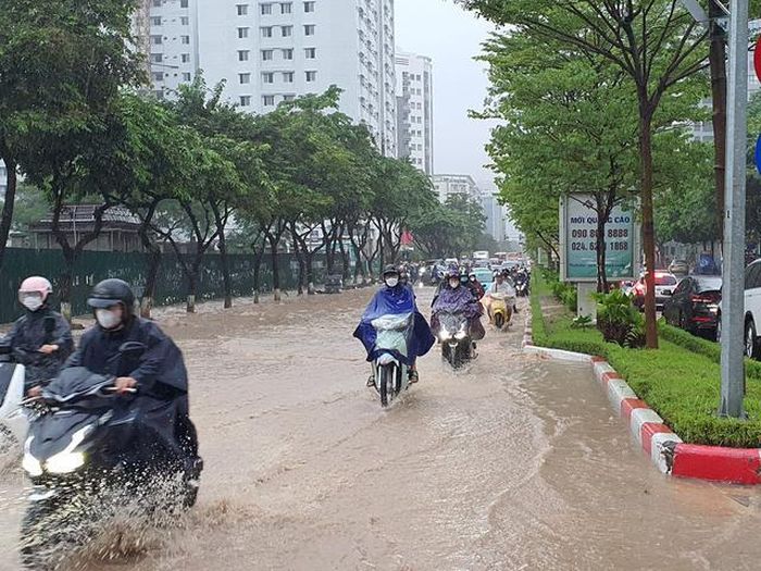 Theo dự báo thời tiết, miền Bắc tiếp tục có mưa lớn trên diện rộng. Ảnh: T.H