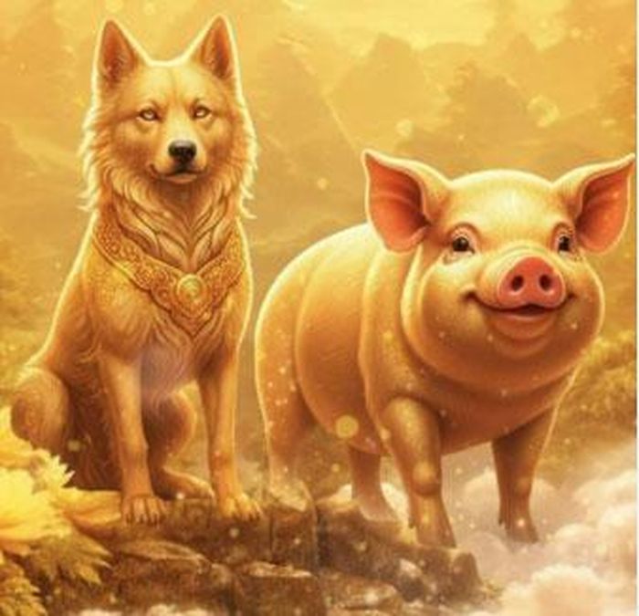 Sự gắn kết giữa Tuất và Hợi không chỉ giúp tình cảm bền chặt mà còn mở ra nhiều cơ hội trong sự nghiệp. Ảnh minh họa