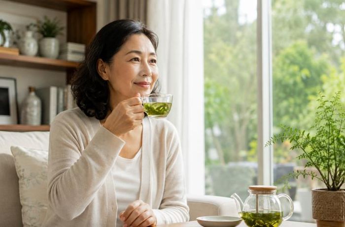 Người trên 50 tuổi nên uống trà xanh điều độ, ưu tiên sau bữa ăn và tránh uống quá gần giờ đi ngủ để phát huy lợi ích đối với sức khỏe.