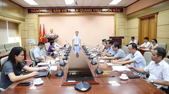 Quang cảnh cuộc họp. Ảnh: Trần Minh