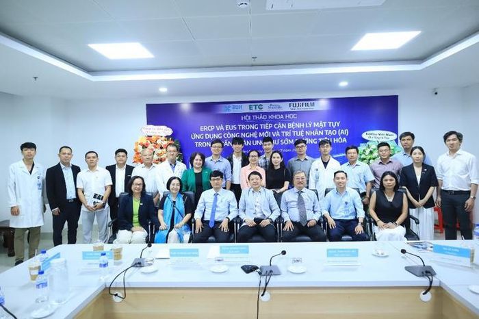 Hội thảo khoa học "ERCP và EUS trong tiếp cận bệnh lý mật tụy - Ứng dụng công nghệ mới và AI trong chẩn đoán ung thư sớm đường tiêu hóa".