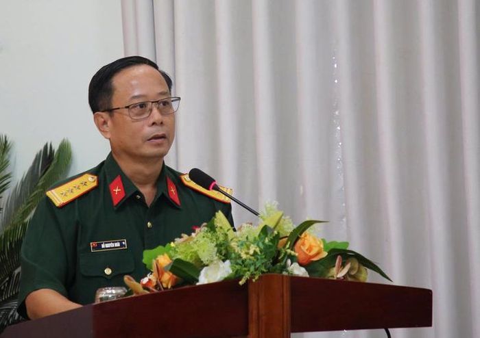 Đại tá Đỗ Nguyên Hoài, Phó Chính ủy Bộ Chỉ huy Quân sự TP Đà Nẵng. Ảnh: Bích Vân