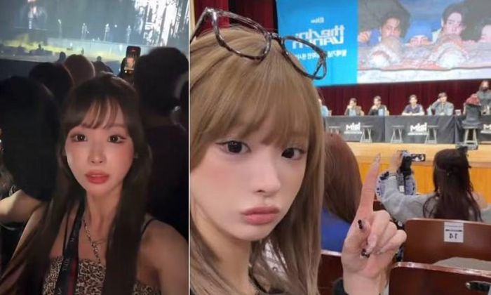Những tấm ảnh selfie của Mina thường vướng phải những chỉ trích của cư dân mạng.