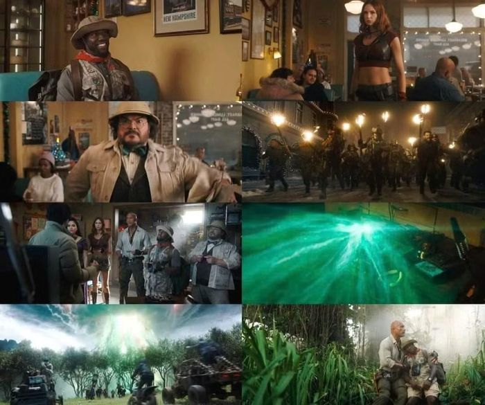 Các nhân vật và thực thể game tràn vào thế giới thật. Ảnh: Sony Pictures