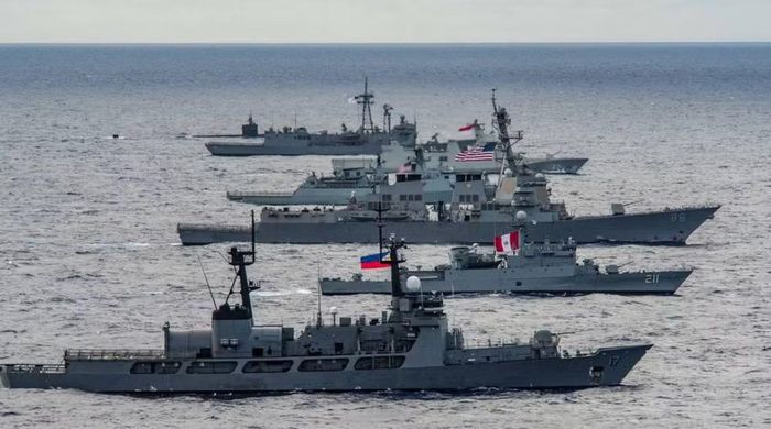 Bình Nhưỡng gọi RIMPAC là "cuộc diễn tập chiến tranh", đồng thời cáo buộc Washington đang thúc đẩy cơ chế phối hợp quân sự ba bên với Hàn Quốc và Nhật Bản nhằm tăng cường khả năng tác chiến trong khu vực.