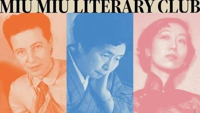  Sự kiện thảo luận về các nữ nhà văn nổi tiếng được Miu Miu tổ chức. Ảnh: Miu Miu. 