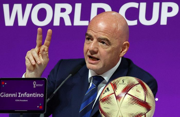  Gianni Infantino từng tuyên bố FIFA “kiên quyết phản đối” Super League khi dự án được công bố vào tháng 4/2021. 