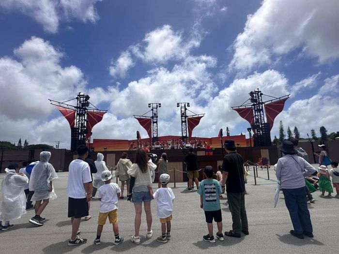 Festival với các vũ điệu sôi động thu hút khách tham quan. Ảnh: Nguyễn Tuyến – Pv TTXVN tại Nhật Bản